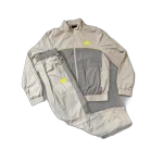 SYNAWORLD “SYNA LOGO” Tuta Shell Crema Grigio Giallo