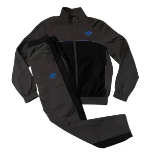 SYNAWORLD SYNA LOGO Tuta Shell Grigio Nero Cobalto