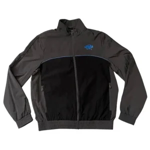 SYNAWORLD SYNA LOGO Tuta Shell Grigio Nero Cobalto0