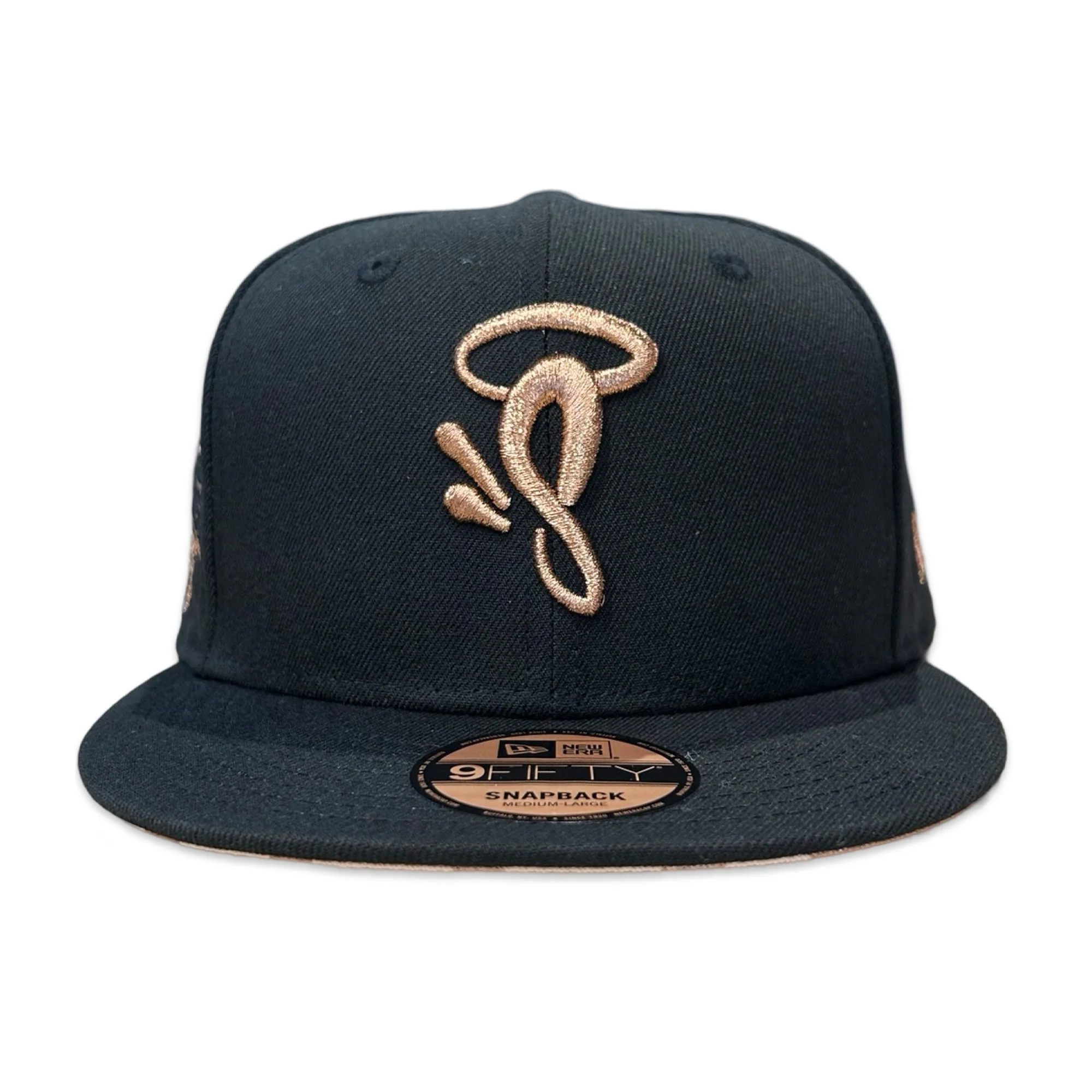 Syna x New Era 9FIFTY Snapback Cap Nero Rosa Oro Syna x New Era 9FIFTY Snapback Cap Nero Rosa Oro