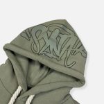 SynaWorld Syna Logo Felpa Verde Salvia0