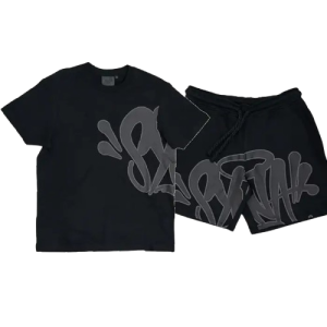 SynaWorld Syna Logo ShortSet Nero