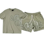 SynaWorld Syna Logo ShortSet Verde Salvia
