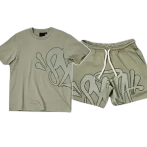 SynaWorld Syna Logo ShortSet Verde Salvia