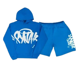 Syna Hood ShortSet Blu