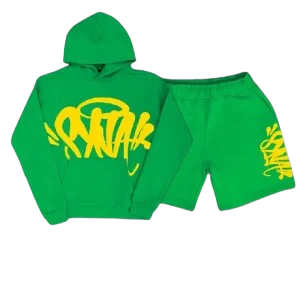 Syna Hood ShortSet Verde