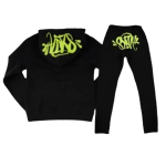 SynaWorld Syna Logo Tuta Black Green