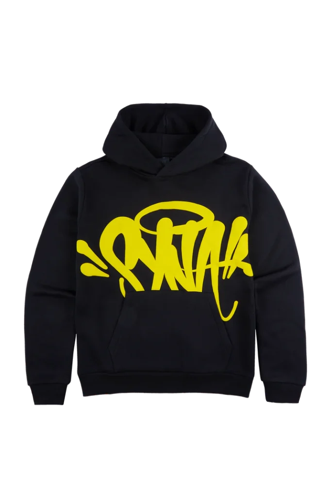 Team Syna Felpa Nero Giallo