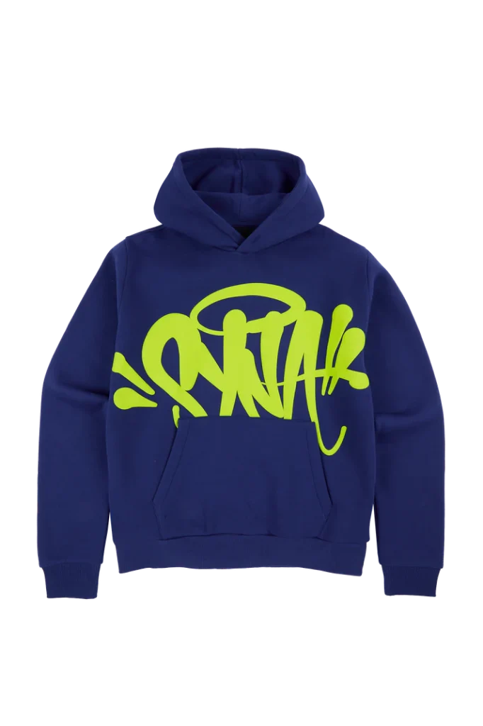 Team Syna Felpa Blu Verde